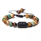 Zodiac Protection & Healing Bracelet | Natural Amber | Taoist KaiGuang