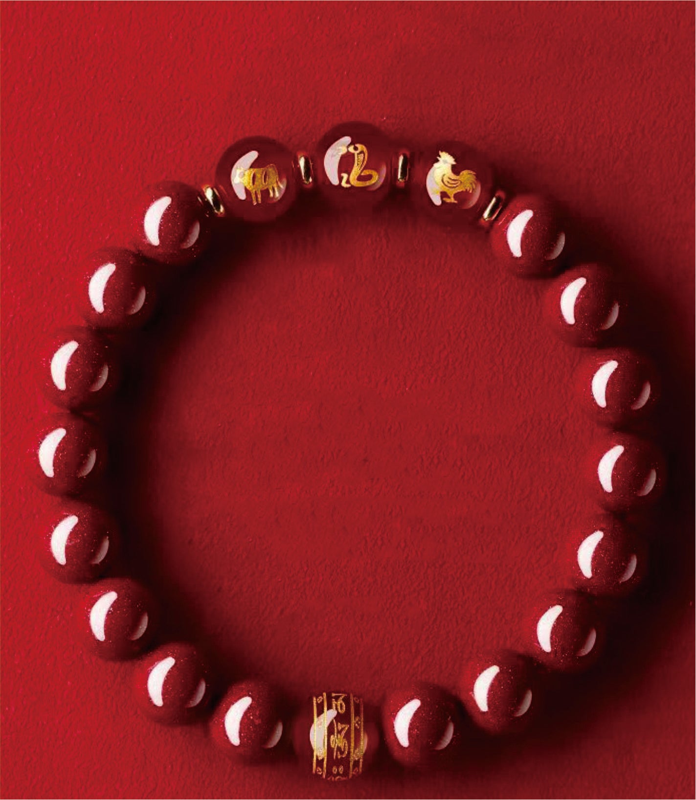 Rosewood Twelve Zodiac Energy Protection Bracelet