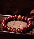 Rosewood Twelve Zodiac Energy Protection Bracelet