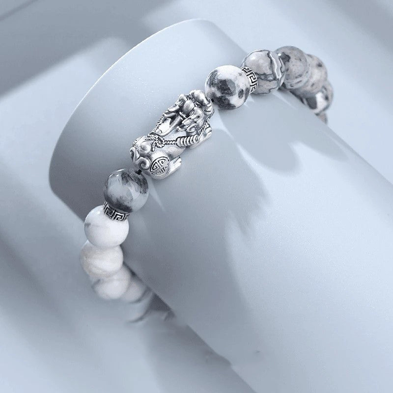 Pixiu Wealth Attracting Bracelet | Five Elements Protection