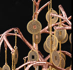Feng Shui Copper Money Tree Display | Wealth Prosperity Ornament