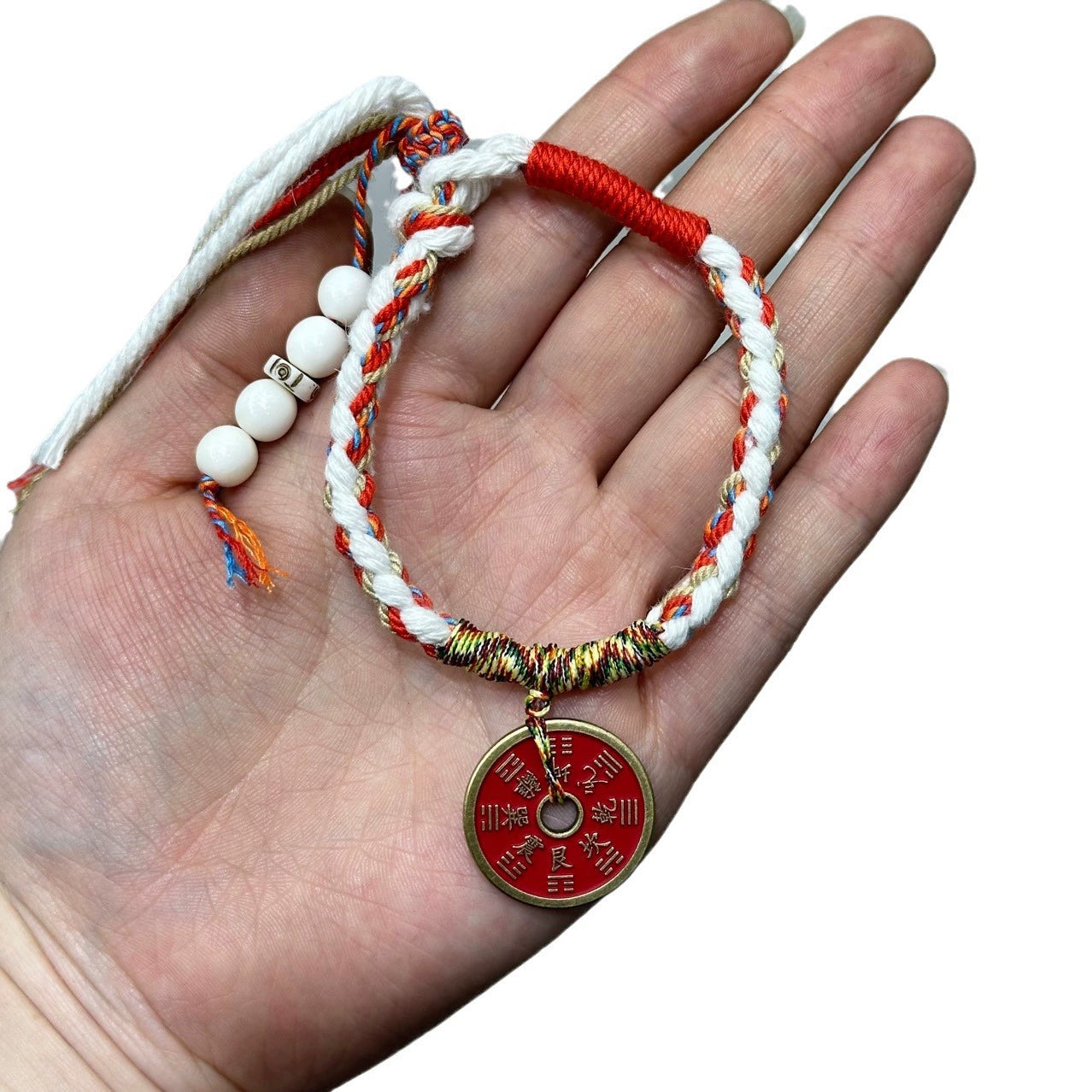 Shan Gui Coin Protection Prosperity Bracelet | Taoist Mountain Spirit