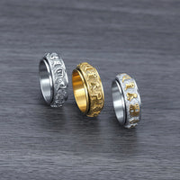 Wealth Attraction Spinner Ring - Meditation and Protection