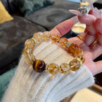 Wealth Dominance Golden Tiger Eye Prosperity Bracelet