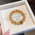 Wealth Dominance Golden Tiger Eye Prosperity Bracelet