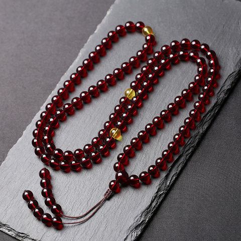 Vitality Red Blood Amber Life Force Bracelet