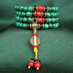 Heart Healing Green Malachite Emotional Release Bracelet