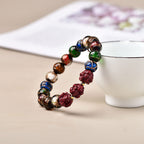 Twelve Zodiac Energy Activation Bracelet | Incense Ash Glass