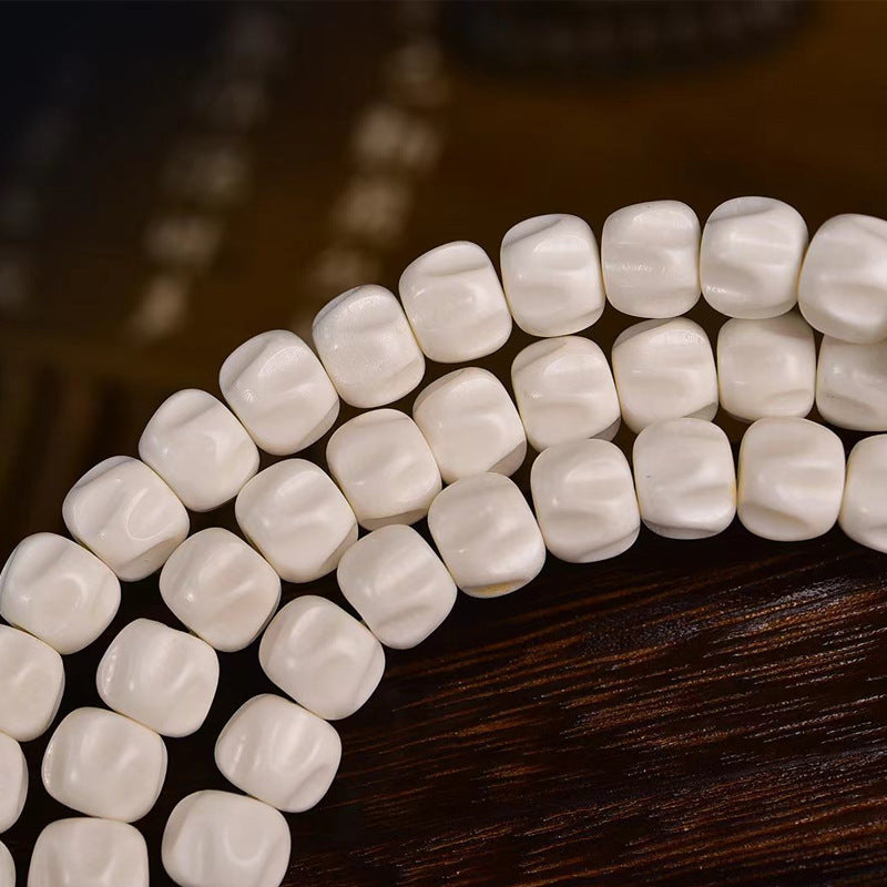 Tibetan Deer Antler Seed Prayer Beads Bracelet - Multi-Wrap