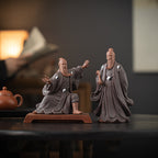 Zhang Sanfeng Home Guardian Ornament | Taoist Ceramic Statue