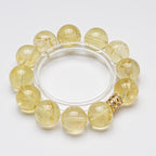Solar Energy Lemon Quartz Vitality Boost Bracelet