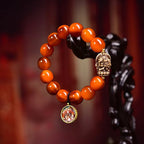 Agate Turtle Bracelet Past Present Life Thangka Charm