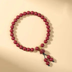 Cinnabar Lotus Peace Bracelet