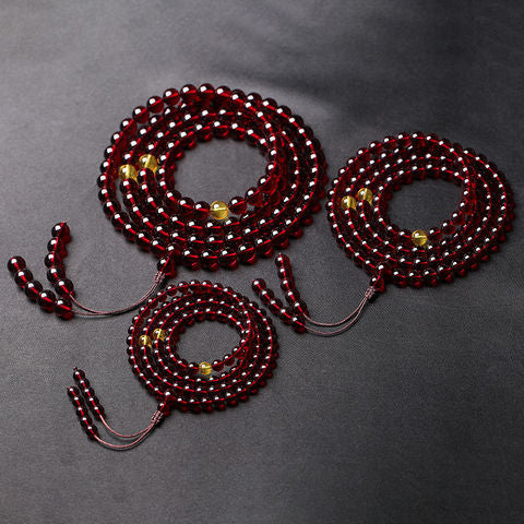 Vitality Red Blood Amber Life Force Bracelet