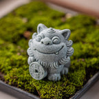 Taiji Aura Bluestone Guardian Lion Décor | Feng Shui Protection