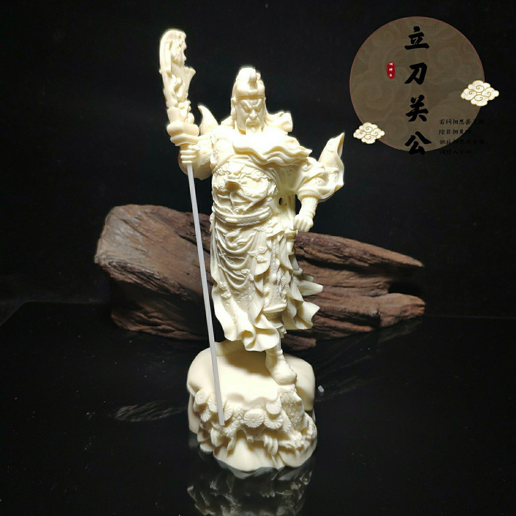 Wealth Guardian Carved Office Home Statue
