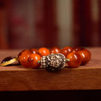 Agate Turtle Bracelet Past Present Life Thangka Charm