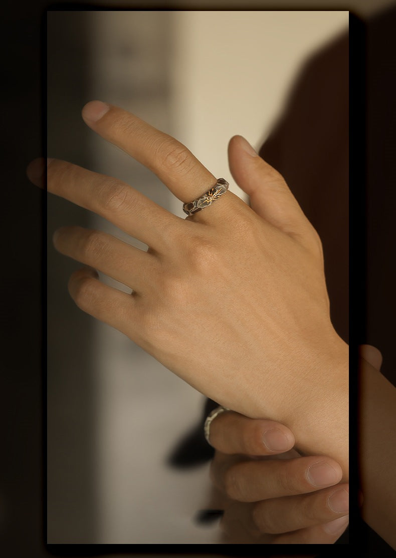 Sun Manifestation Stone Blessing Protection Ring | Sunstone Feng Shui