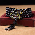 Protection Black Obsidian Energy Shield Bracelet