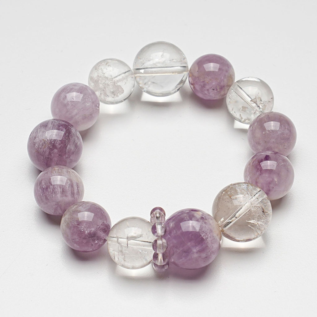 Spiritual Awakening Purple Crystal Divine Connection Bracelet