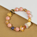 Baiyun Temple Nine-Tailed Fox Energy Protection Bracelet | Scented Ash