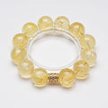 Solar Energy Lemon Quartz Vitality Boost Bracelet