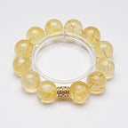 Solar Energy Lemon Quartz Vitality Boost Bracelet