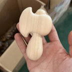 Peach Wood Baby Protection Gourd Keychain Charm