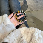 Power Protection Obsidian Tiger Eye Dual Defense Bracelet