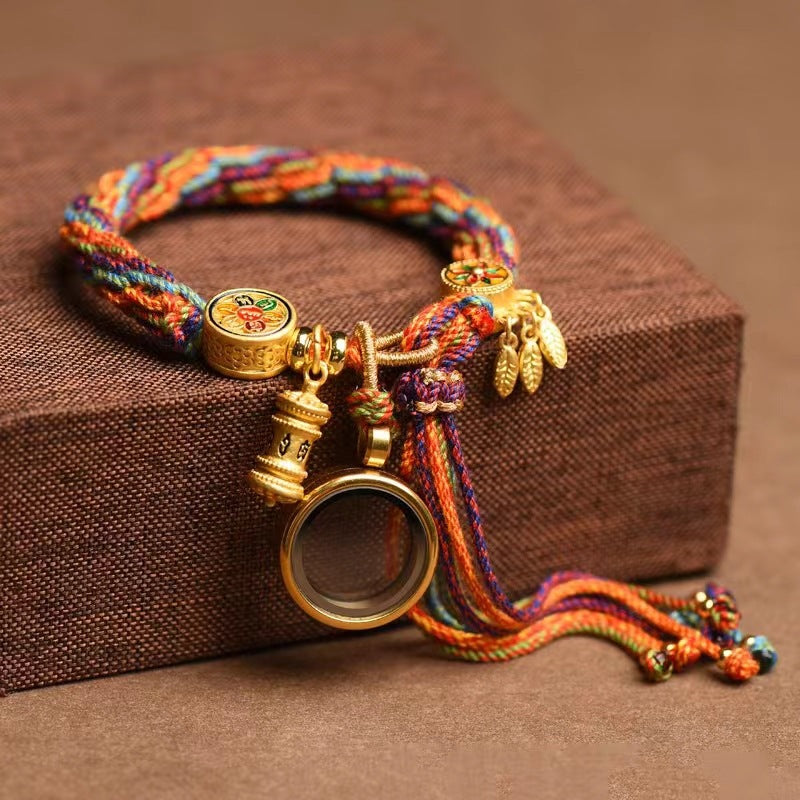 Tibetan Samsara Blessing Bracelet | Multi-Color Protection