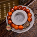 Agate Turtle Bracelet Past Present Life Thangka Charm