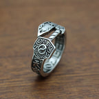 Seven Stars Sword Taoist Protection Ring | Tianguan Blessing
