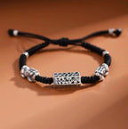 Taiji Aura Kaiguang Pixiu Protection Bracelet | Sterling Silver Lock