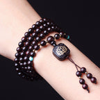 Mindfulness Dark Wood Focus Meditation Bracelet
