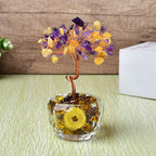 Multicolor Crystal Life Tree Feng Shui Ornament