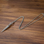 Tibetan Vajra Dorje Pendant | Buddhist Spiritual Protection Jewelry