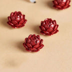 Cinnabar Lotus Peace Bracelet