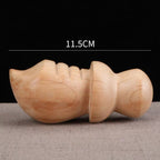 Peach Wood Baby Protection Gourd Keychain Charm