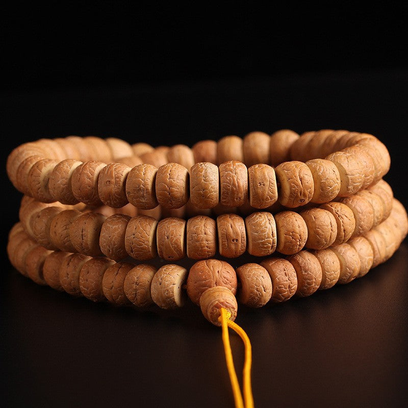 Natural Phoenix-Eye Bodhi Seed Meditation Talisman | 108 Beads