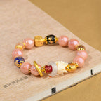 Baiyun Temple Nine-Tailed Fox Energy Protection Bracelet | Scented Ash