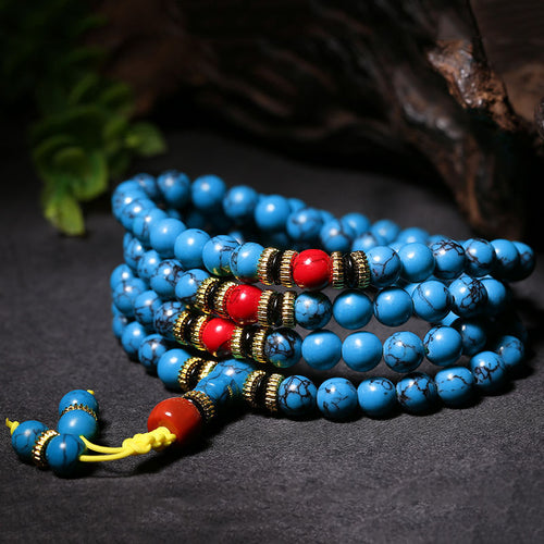 Communication Blue Turquoise Expression Power Bracelet