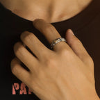 Sun Manifestation Stone Blessing Protection Ring | Sunstone Feng Shui