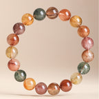 Wealth Attraction Rutilated Quartz Prosperity Bracelet