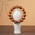 Delicate Gold Plated Ten Character Blessing Beads