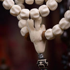 Tibetan Deer Antler Seed Prayer Beads Bracelet - Multi-Wrap