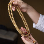 Xingyue Bodhi Prayer Beads - Golden Seed Chicken Oil Yellow Horn