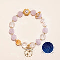 Zodiac Abundance Multi Crystal Astrology Fortune Bracelet