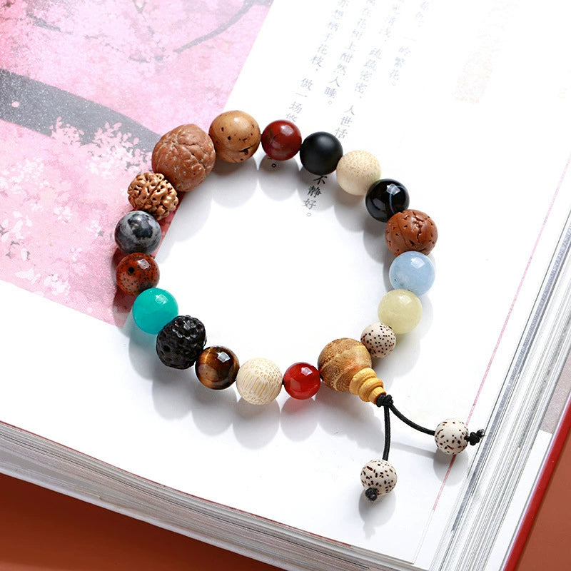 Natural 18-Bead Bodhi Seed Mala