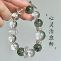 Soul Healing Green Rutile Emotional Stability Bracelet