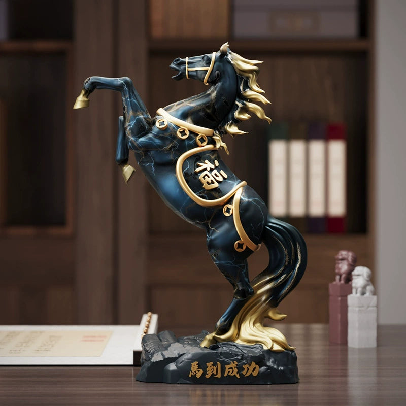 Ma Dao Cheng Gong Feng Shui Horse Figurine | Success Prosperity